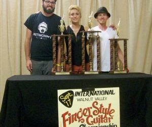 Christie Wins 2017 International Finger Style Guitar Championship!